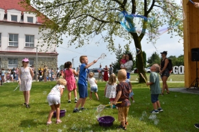 Otwarcie placu zabaw za GOKiem